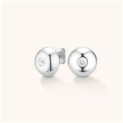 Rosefield Jewellery Ladies Bold Solitary Silver Studs JEBSS-J1199