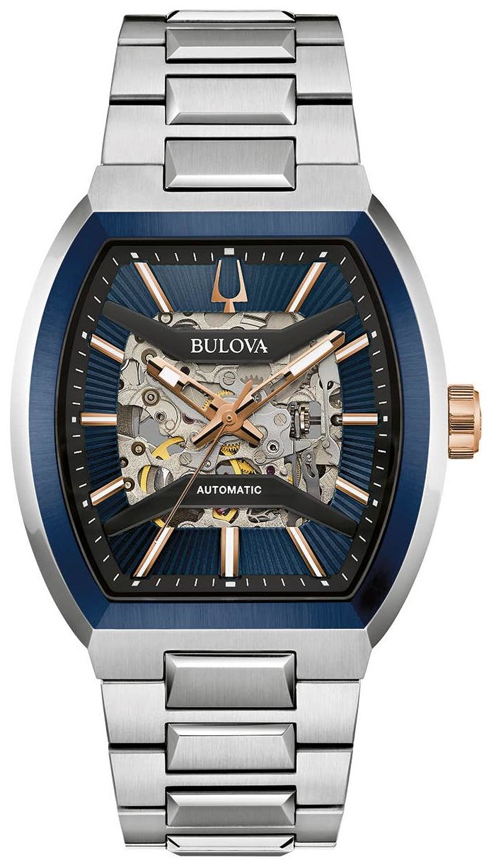 Bulova automatique Maquina (40 mm) cadran bleu / montre