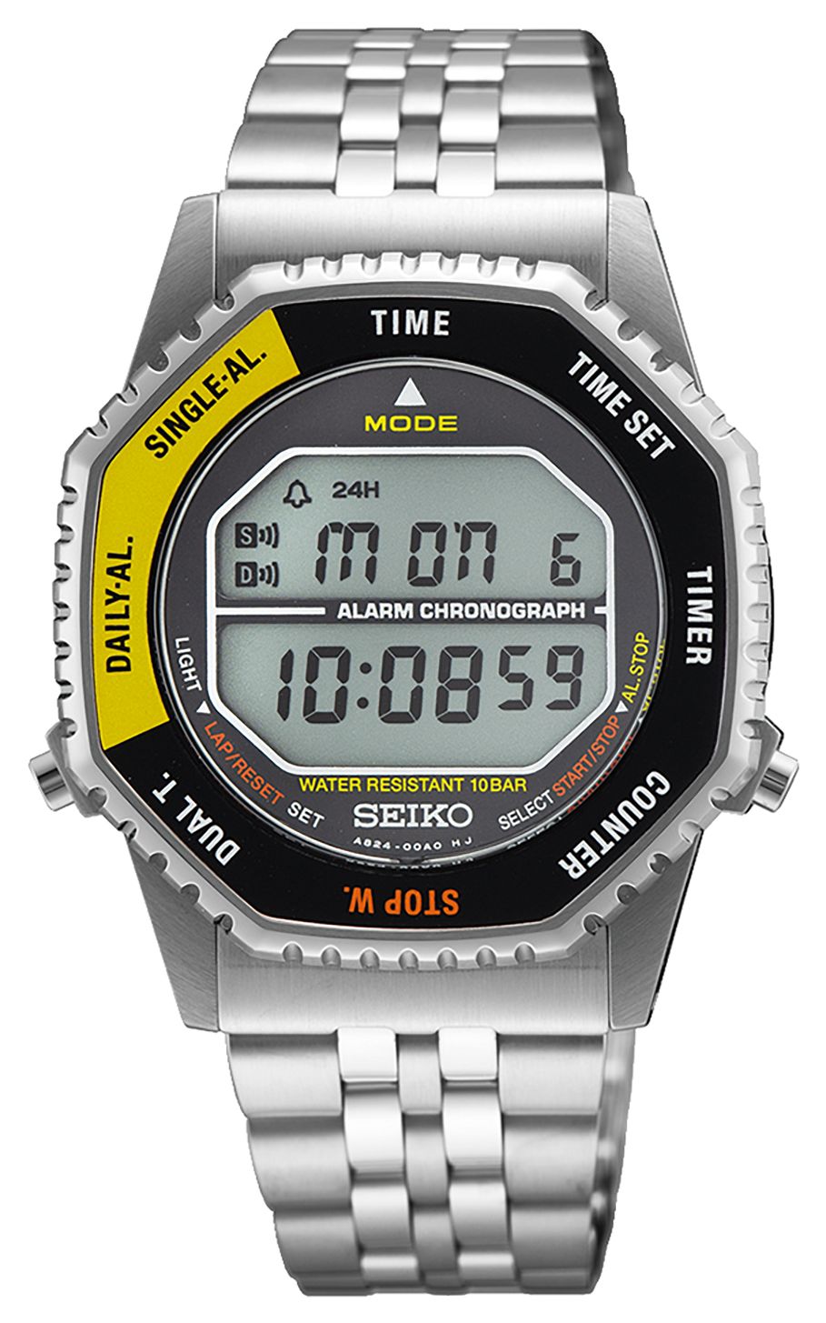 Seiko numÃ©rique Ã  quartz multifonction Â«Â rotocall montre
