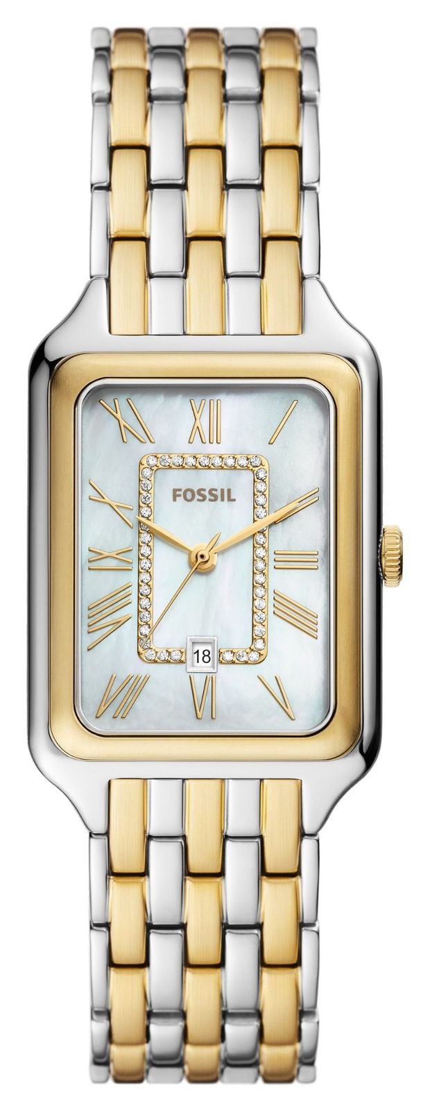 Fossil Raquel (26mm) cadran nacre / bracelet acier montre