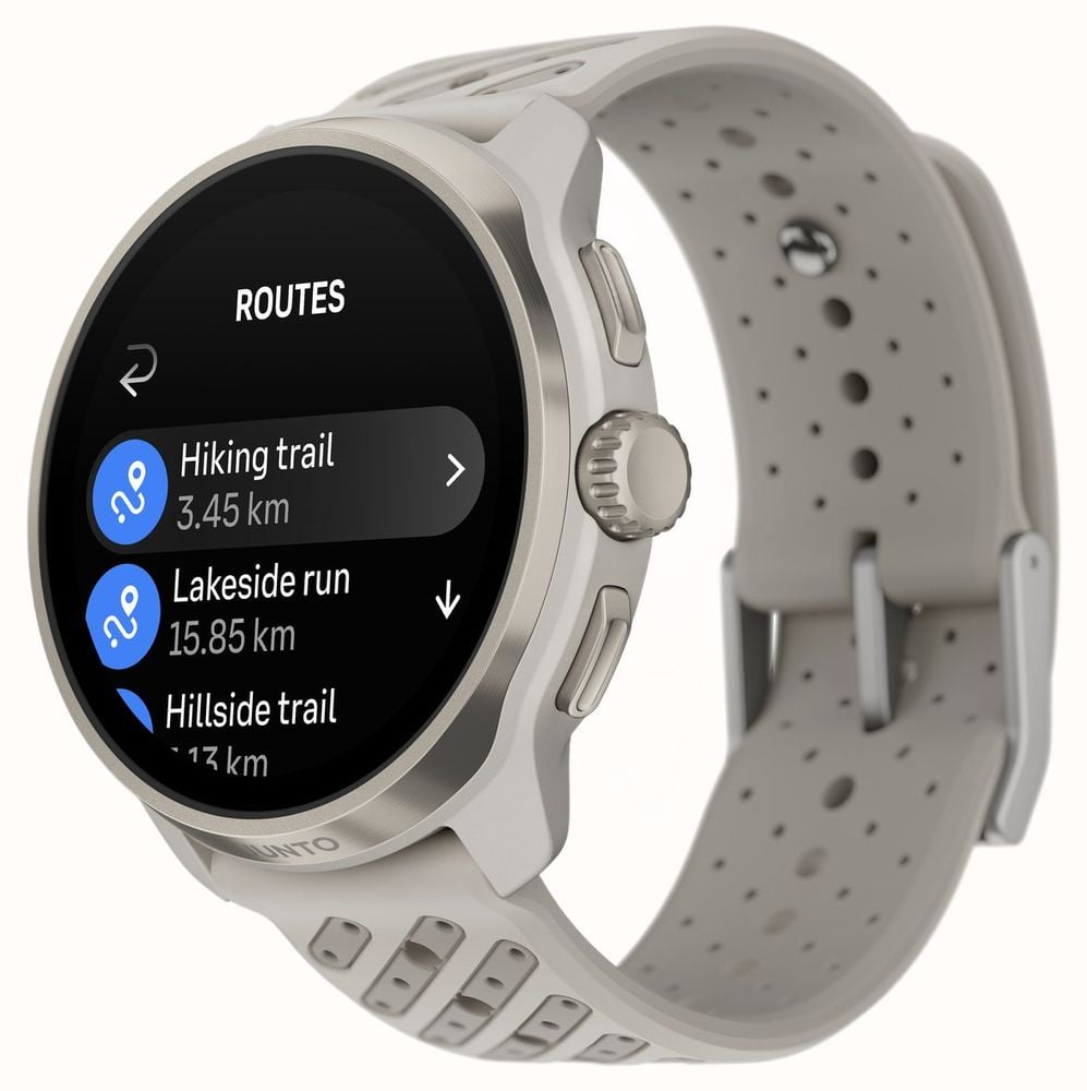 Suunto RACE 3S Titanium AMOLED Multisport Performance Watch (49mm) Feather Grey SS051646000 - альтернативный вид 5