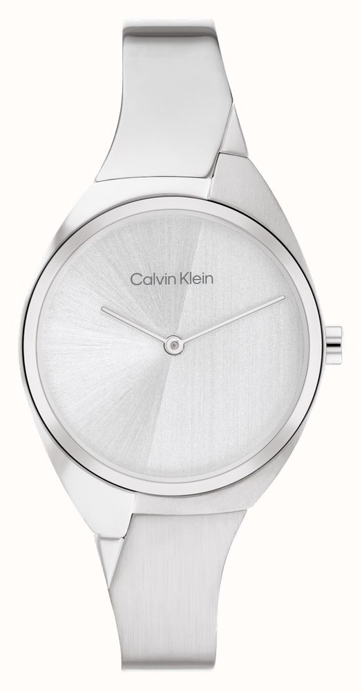 Calvin klein silver bracelet watch sale