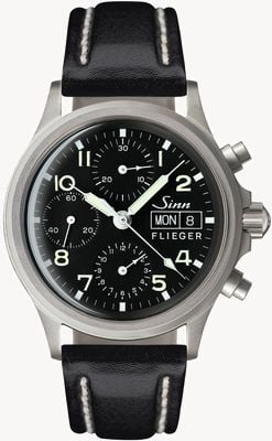 Sinn 356 Pilot Traditional Chronograph (English Date) 356.022-BL41201834001110402A