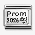 Nomination Classic Prom 2026 Sterling Silver & Steel Charm 330109/66