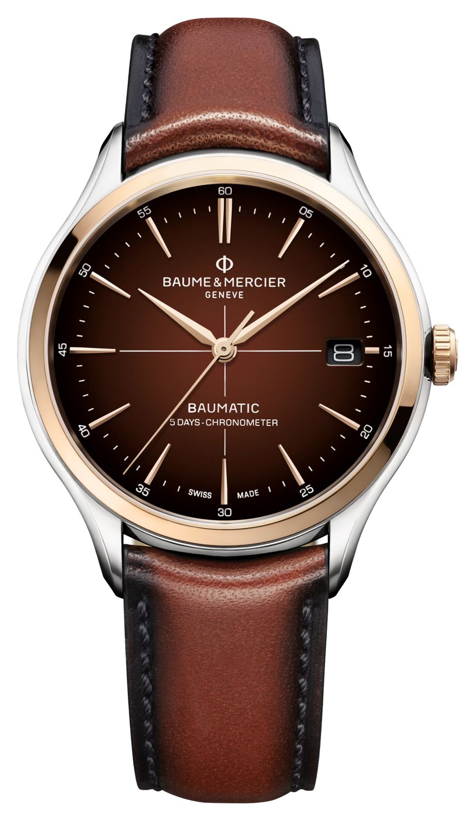 Baume & Mercier Clifton baumatic cosc ââ(40mm) cadran montre