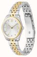 Lacoste Parisienne Tuilerie Quartz (30mm) Silver Dial / Two-Tone Stainless Steel Bracelet 2001302 - alternate view 2