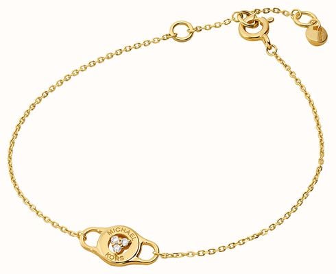 Michael Kors KORS BRILLIANCE | Gold Plated Sterling Silver Bracelet MKC1571AN710