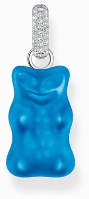 Thomas Sabo x HARIBO Large Blue Goldbear Sterling Silver Pendant Only PE967-052-1