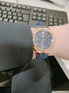 Customer picture of Guess | Women's Cosmo | Blue Rubber Strap | Blue Dial | GW0034L4