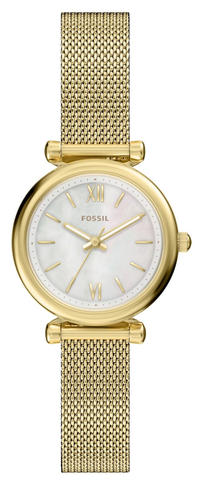 Fossil Carlie Ã  quartz trois aiguilles (28 mm), montre