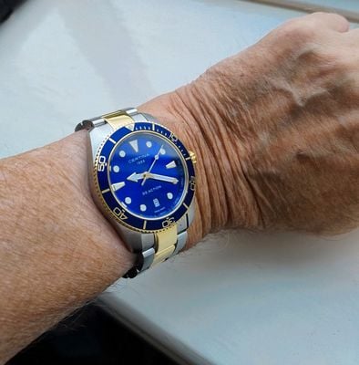 Wrist Certina Ds Action Diver 40mm Certina DS Action Quartz (40mm