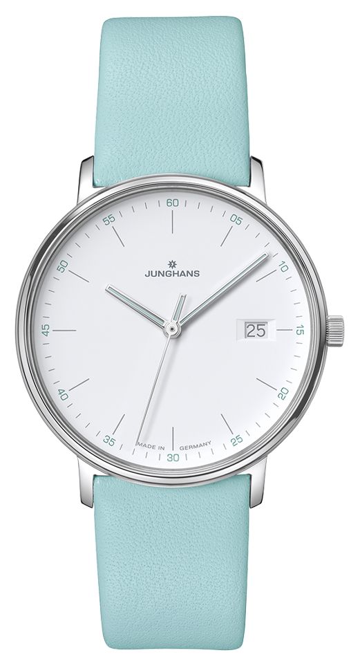 Junghans FORM Damen Quartz (34.1mm) Matt White Dial / Light Watch