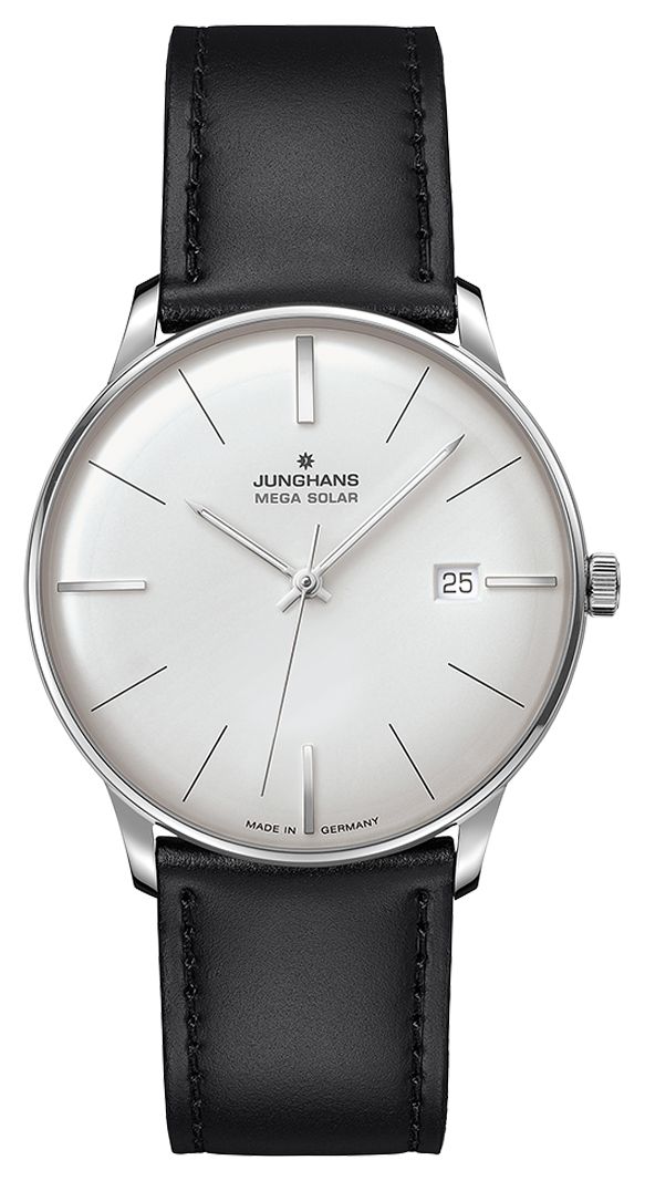 Junghans Meister MEGA Solar Radio-Controlled (38mm) Matte Watch
