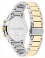 Calvin Klein Sport Luxe Quartz Chronograph (40mm) Black Dial / Two-Tone Stainless Steel Bracelet 25200608 - vista alternativa 3