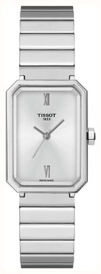 Tissot SRVクォーツ（21.8mm）シルバーサンレイダイヤル/ステンレススチールブレスレット T1601101103300