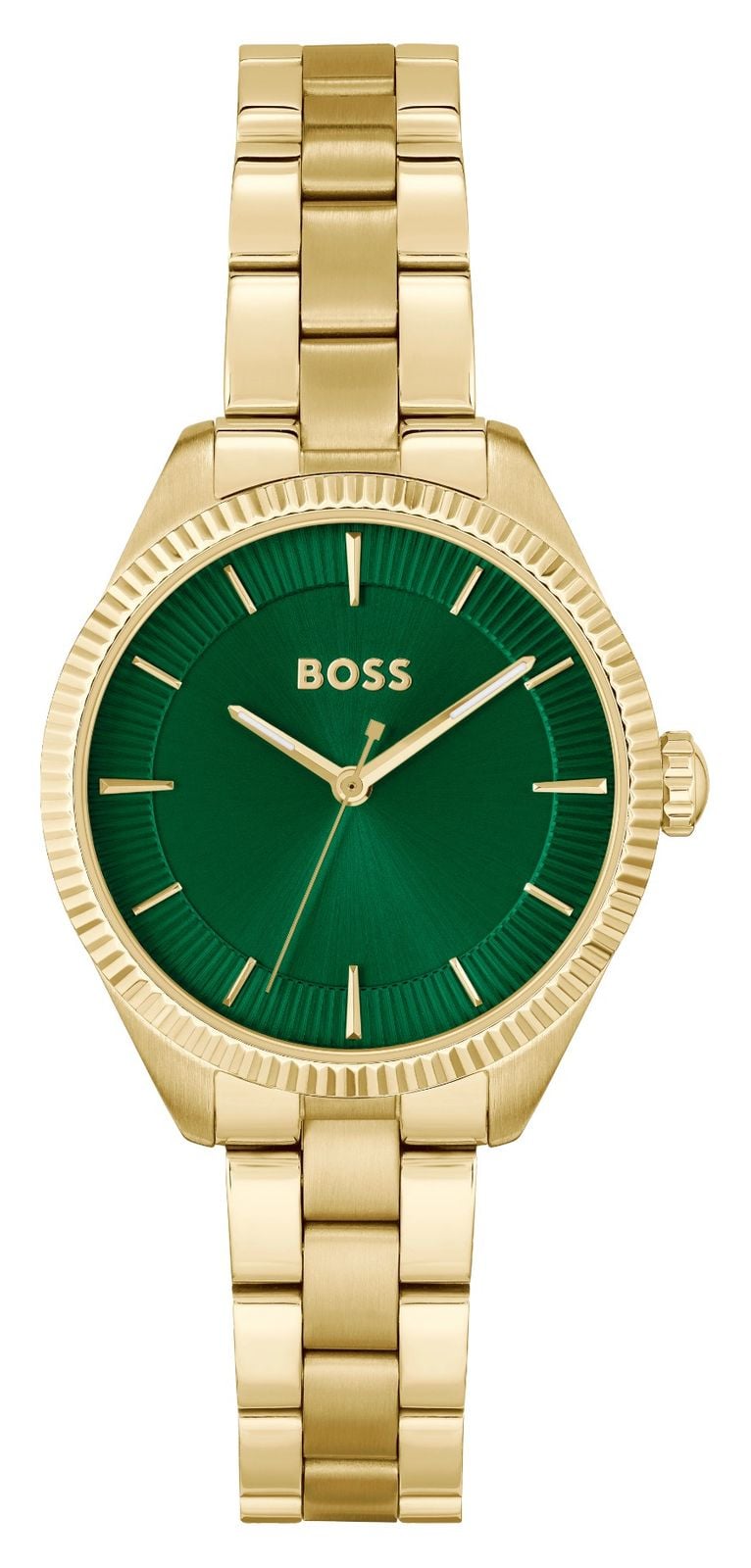 BOSS Cadran vert sauge (32mm) / bracelet acier inoxydable montre
