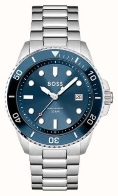 BOSS Men's Ace | Blue Dial | Stainless Steel Bracelet 1513916