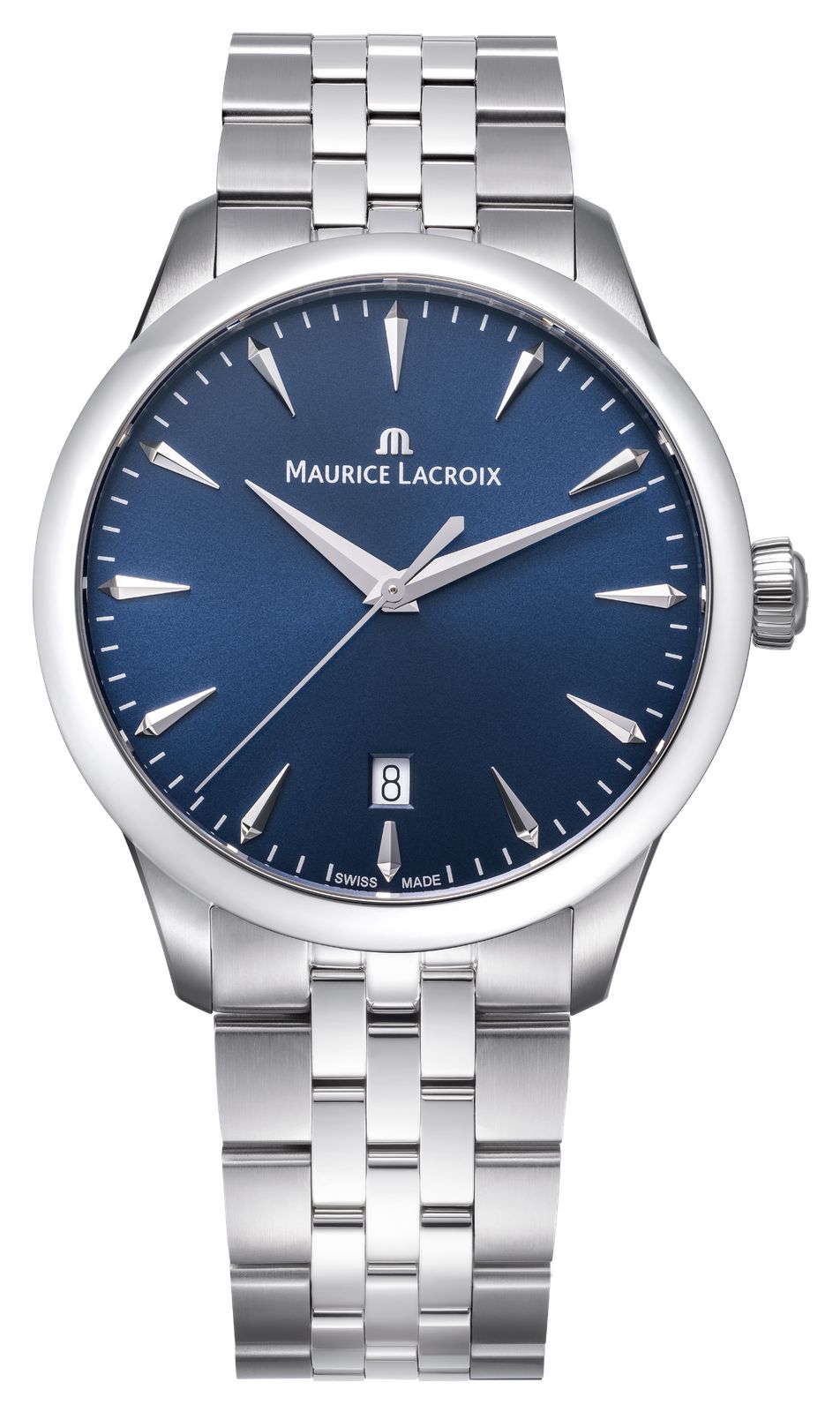Maurice Lacroix 1975 Quartz (39mm) Blue Sun-Brushed Dial / Watch-image-170658