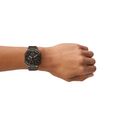 Armani Exchange Dual-Time Quartz (40mm) Black Dial / Black PVD Stainless Steel Bracelet AX1479 - vue alternative 3