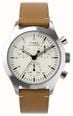 Timex WEEKENDER MAIN LINE 40mm Brown Leather Strap Watch TW2Y85000