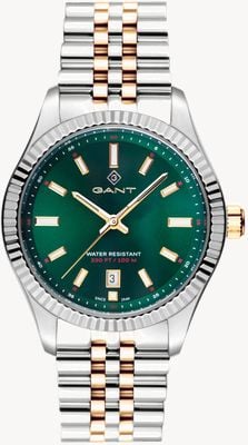 GANT 苏塞克斯中号（37.5毫米）绿色表盘/双色PVD不锈钢 G171003