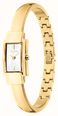 Calvin Klein Moderne Quartz (15mm) Silver Sunray Dial / Gold PVD Bangle Bracelet 25100184 - vista alternativa 2