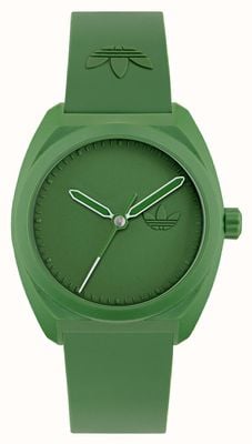Adidas PROJECT THREE (42mm) Green Dial / Green Bio Resin Strap AOST24053
