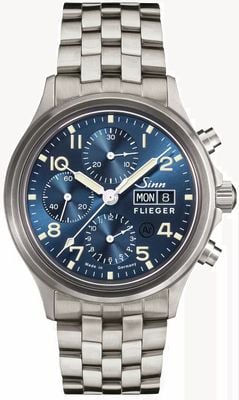 Sinn 358 Sa Pilot B E Stainless Steel Watch 358.064