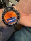 Customer picture of Festina Connected D Hybrid Smartwatch (44mm) Orange Integrated Digital Dial / Orange Rubber Strap F23000/7