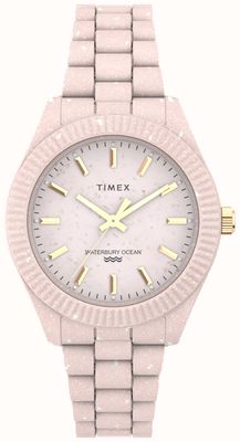 Timex Waterbury Ocean Pink Plastic Watches TW2V33100