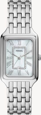 Fossil Raquel (26mm) cadran nacre / bracelet acier inoxydable ES5306