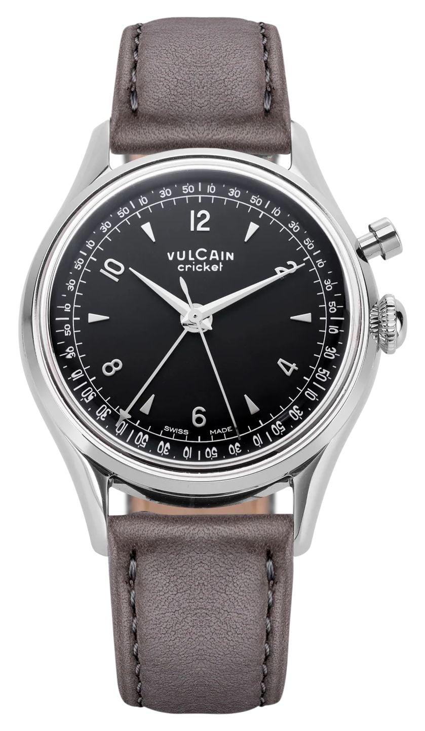 Vulcain Cricket Tradition remontage manuel calibre montre