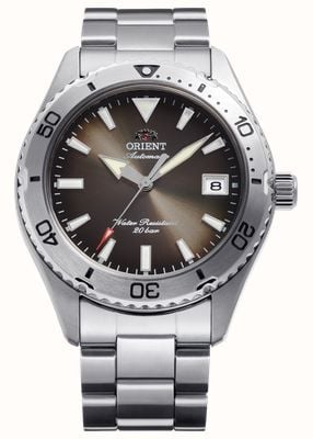 Orient マコ 40 オートマチック (40mm) ブラウンサンレイダイヤル / ステンレススチールブレスレット RA-AC0Q15Y30B