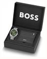 BOSS Principle Grand Prix Stainless Steel Green Dial Watch Gift Set 1570202 - widok alternatywny 5