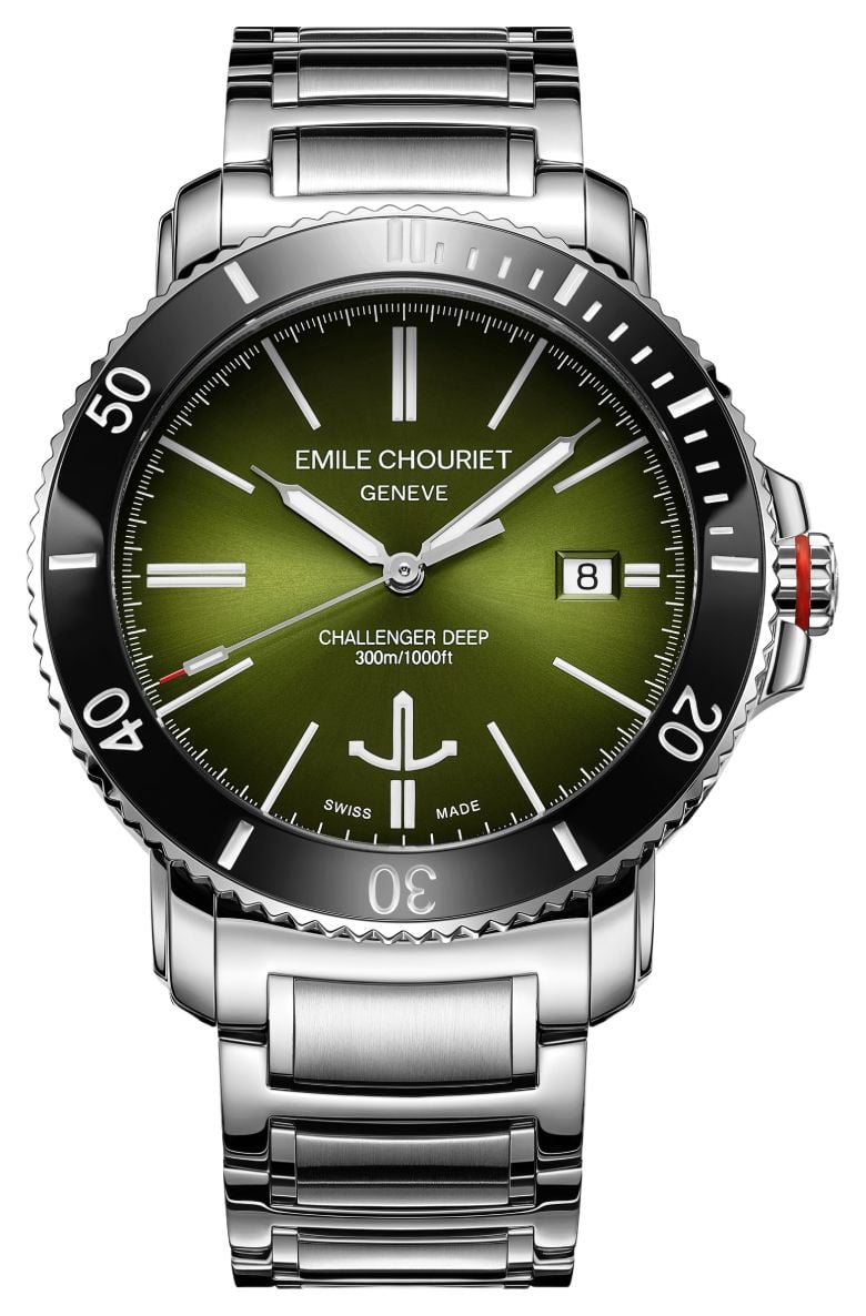 Emile Chouriet Challenger Deep Automatic (42.5mm) Green Watch