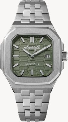 Ingersoll THE YIELD Automatic (26mm) Green Dial / Stainless Steel Bracelet I17802
