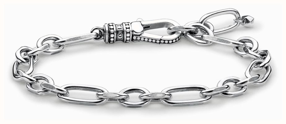 Thomas Sabo Rebel At Heart Bracelet | Sterling Silver | 19.5cm A1792-637-21-L19,5V