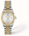 Tissot Ballade Quartz (30mm) Silver Sunray Dial / Two-Tone Stainless Steel Bracelet T1560102203100