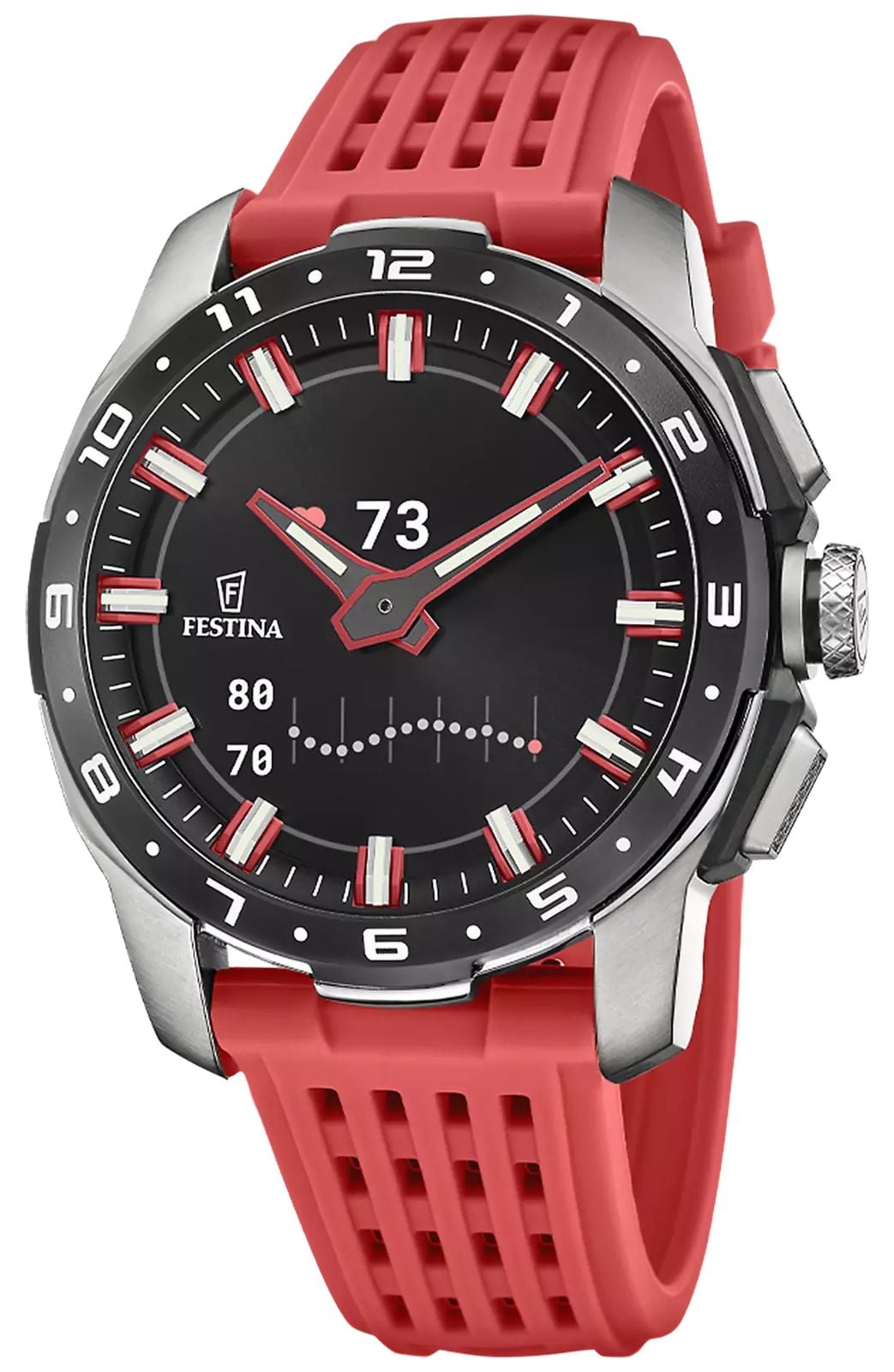Festina Connected Full D Hybrid Smartwatch 44mm Digital Watch Festina Connected Full D Hybrid Smartwatch 44mm Digital Watch