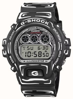 Casio G-Shock 6900 Serie – Joshua Vides Kollaboration (50 mm) Positives Digitaldisplay / Schwarzes Harzarmband DW-6900JV-1ER