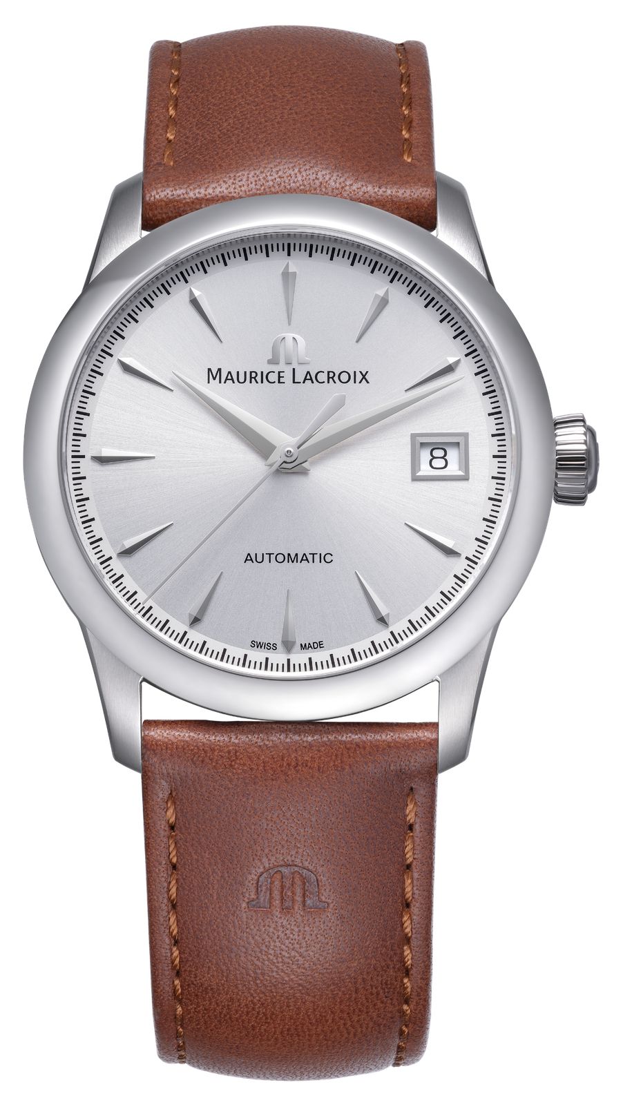 Maurice Lacroix 1975 Automatic (36mm) Silver Sun-Brushed Watch
