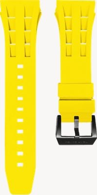 TSAR BOMBA Elemental-Serie – gelbes Silikonarmband TB820 – nur Armband TB820S-YELLOW