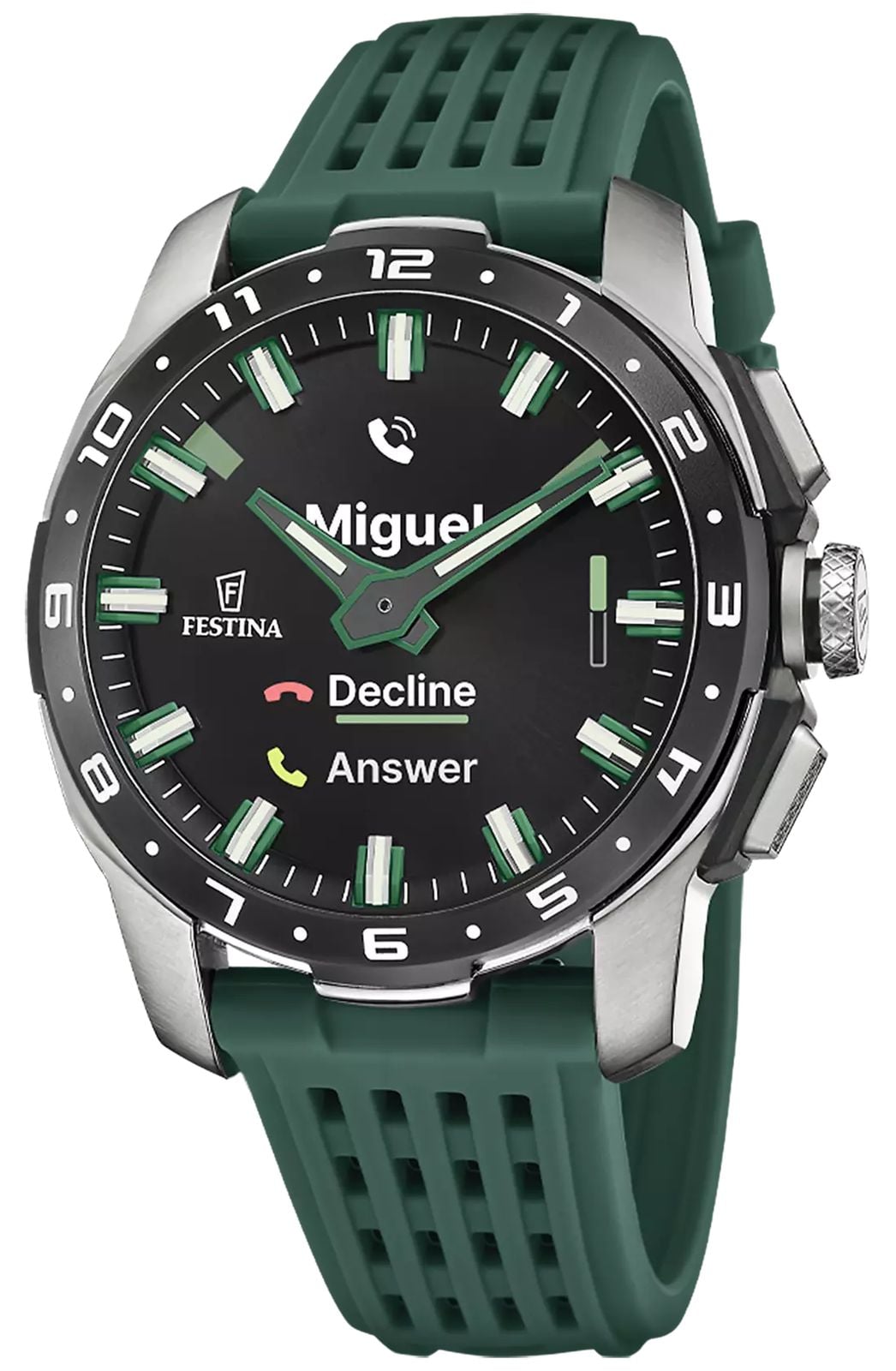 Festina Connected Full D Hybrid Smartwatch 44mm Digital Watch Festina Connected Full D Hybrid Smartwatch 44mm Digital Watch