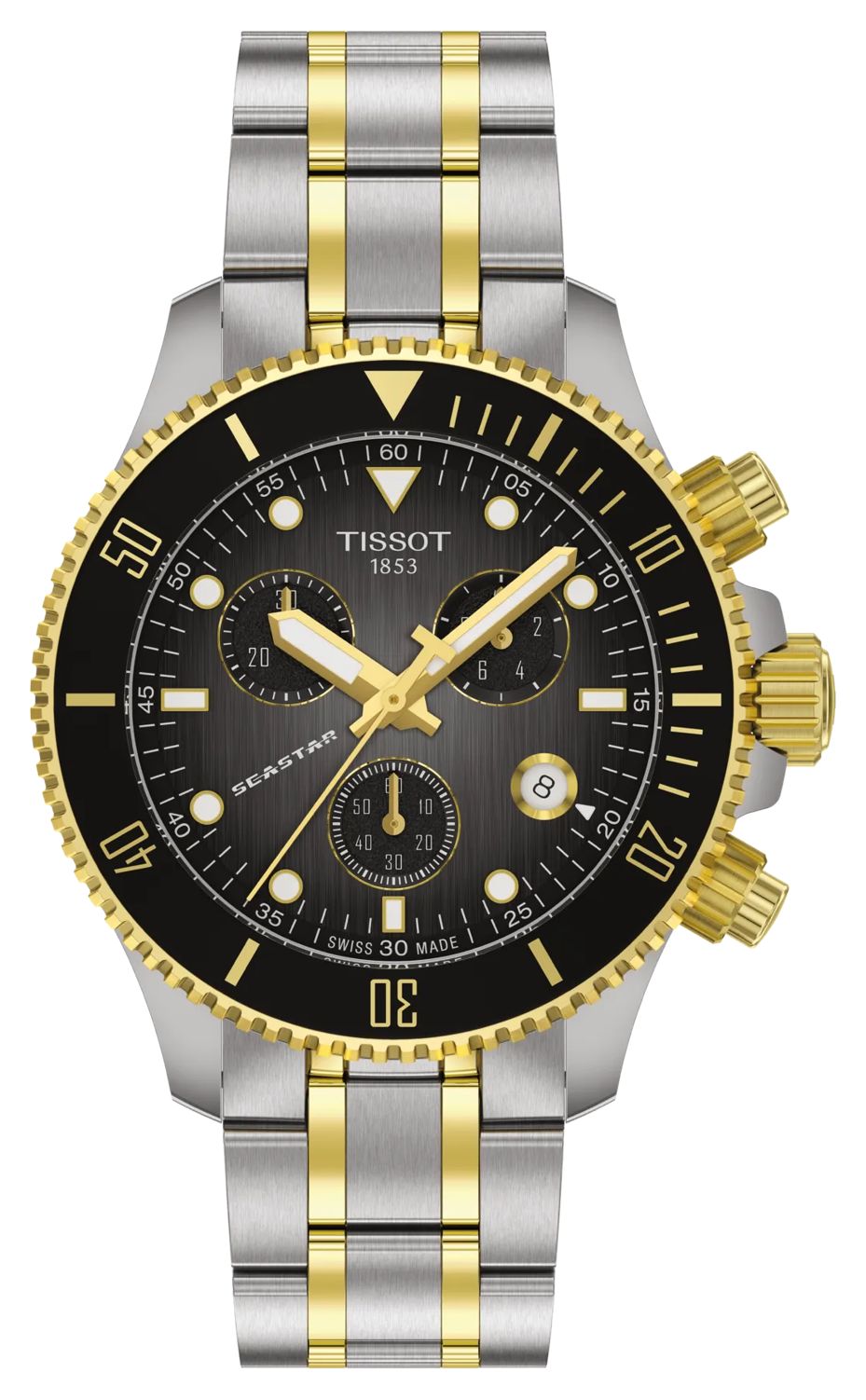 Tissot chronographe Ã  quartz Seastar 1000 (38 mm) montre