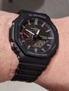 Customer picture of Casio Men's Bluetooth G-Shock Black Solar Power Watch With Resin Strap GA-B2100-1AER