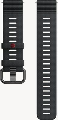 Polar Schwarzes Silikonarmband, S-L 22 mm 910110290