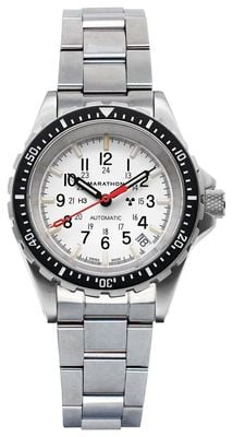 Marathon Arctic Edition MSAR Medium Diver's Automatic (36mm) White Dial / Stainless Steel Bracelet WW194026SS-0503