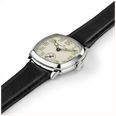 Hamilton American Classic Cushion Mechanical (30mm) Sandblasted Beige Dial / Black Leather Strap Watch H36109710 - alternate view 4