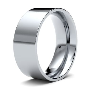 James Moore Wedding Rings | Palladium | 8mm | Medium | Flat Court | AG_8LME-PD
