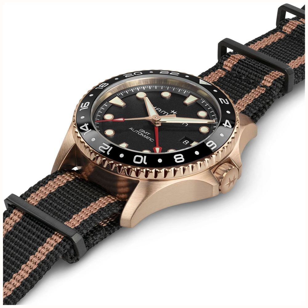 Hamilton Khaki Navy Scuba Automatic GMT Bronze (43mm) Grained